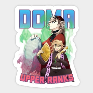 Bootleg Demon Slayer Doma Sticker